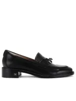 Sam Edelman Denise Tassel Penny Loafer Black Leather