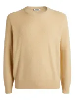 Sandro Crew-neck Sweater In Beige