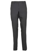 Santaniello Slim Fit Trousers In Grey