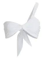 Sara Cristina Narcissus Bikini Top In White