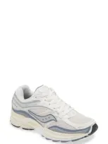 Saucony Gender Inclusive Progrid Omni 9 Sneaker In Ivory/ Blue