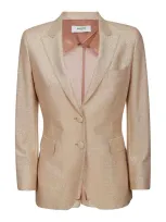 Saulina Chaqueta Casual - Dorado In Gold