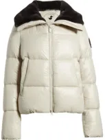 Save The Duck Moma Eco-friendly Down Jacket In Beige