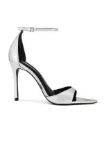 Schutz Pamela Sandal In Silver