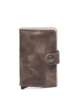 Secrid Miniwallet Wallet In Braun