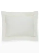 Sferra Grande Hotel Boudoir Sham, 12" X 16" In Ivory/ivory