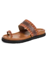 Shekudo Gerais Sandals Pecan