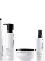 Shu Uemura Art Of Hair Izumi Tonic Rice Water Shampoo, Conditioner, Hair Mask, Serum And Tonic Water Routine In White