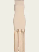 Simon Miller Eclisse Sleeveless Knit Dress In Ivory In Neutral