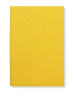 Smythson Panama Leather Chelsea Notebook In Yellow