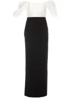 Solace London The Sian Maxi Dress In Black