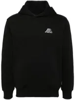 Sport B. By Agnès B. Logo Patch Hoodie In Black