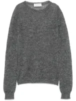 Sportmax Mélange Sweater In Grey