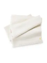 St. Frank Baby Alpaca Throw Blanket In White