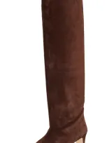 Staud Wally Boots Mahogany