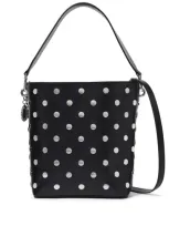 Stella Mccartney Large Frayme Tote Bag In Black