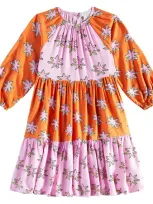 Stella Mccartney Kids' Printed Dress In Multicoloured