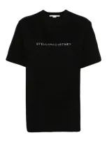 Stella Mccartney T-shirts In Black