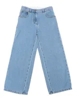 Stella Mccartney Kids' Trousers In Light Blue