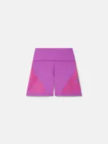 Stella Mccartney Truepace Running Cycling Shorts In Shock Purple