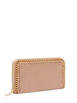 Stella Mccartney Wallets In Butter Cream