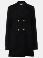 Stella Mccartney Wool Coat In Black