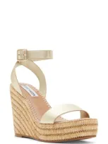 Steve Madden Cassie Platform Wedge Sandal In Multi