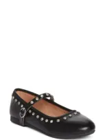 Steve Madden Kids'  Jrea Crystal Embellished Mary Jane In Black