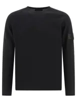 Stone Island Shadow Project Shadow Compass Knitwear In Black