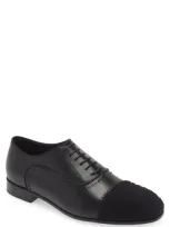 Stuart Weitzman Premiere Party Cap Toe Oxford In Black