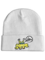 Supreme X Daniel Johnston Beanie In White