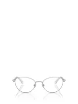 Swarovski Eyeglasses In Silver