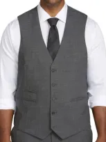 Synrgy By Dxl Performance Suit Vest In Grey