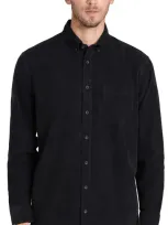 Taylor Stitch Pincord Jack Shirt Coal Heathered