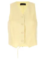 The Andamane Pauline Gilet Yellow In 黄色的