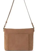 The Sak Melrose Crossbody In Tobacco Suede