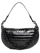 Think Royln Little Runaway Bag In Black Patent