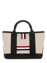 Thom Browne Handbags. In Beige O Tan