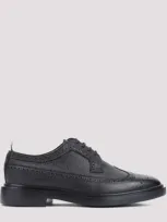 Thom Browne Longwing Black Calf Leather Brogues