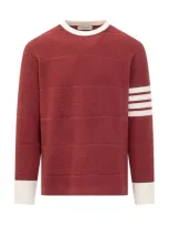 Thom Browne Sweater In Red