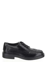 Tod's Derby Shoe In Black