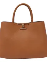 Tod's T Timeless Shopping Bag In Brown