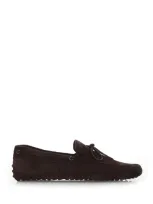 Tod's Tie Loafers In Brown