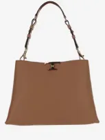 Tod's T Timeless Shoulder Bag In Brown