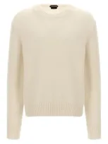 Tom Ford Alpaca Sweater In White