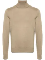 Tom Ford Fine-knit Sweater In Neutrals