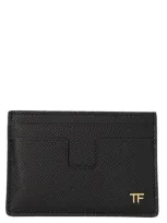 Tom Ford Logo Card Holder In Black