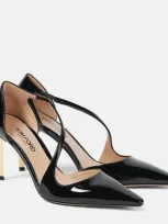 Tom Ford Newton Patent Leather Pumps In Braun