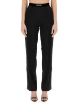 Tom Ford Pants With Logo In Black