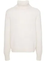 Tom Ford Roll-neck Sweater In Neutrals